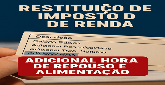 Adicional de Hora de Repouso e Alimentação (AHRA) e Imposto de Renda: Entenda Seus Direitos